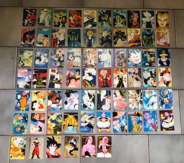 Lote de Figurinhas  Dragon Ball Z, Mortal Kombat 2 e Garfield - Foto 5
