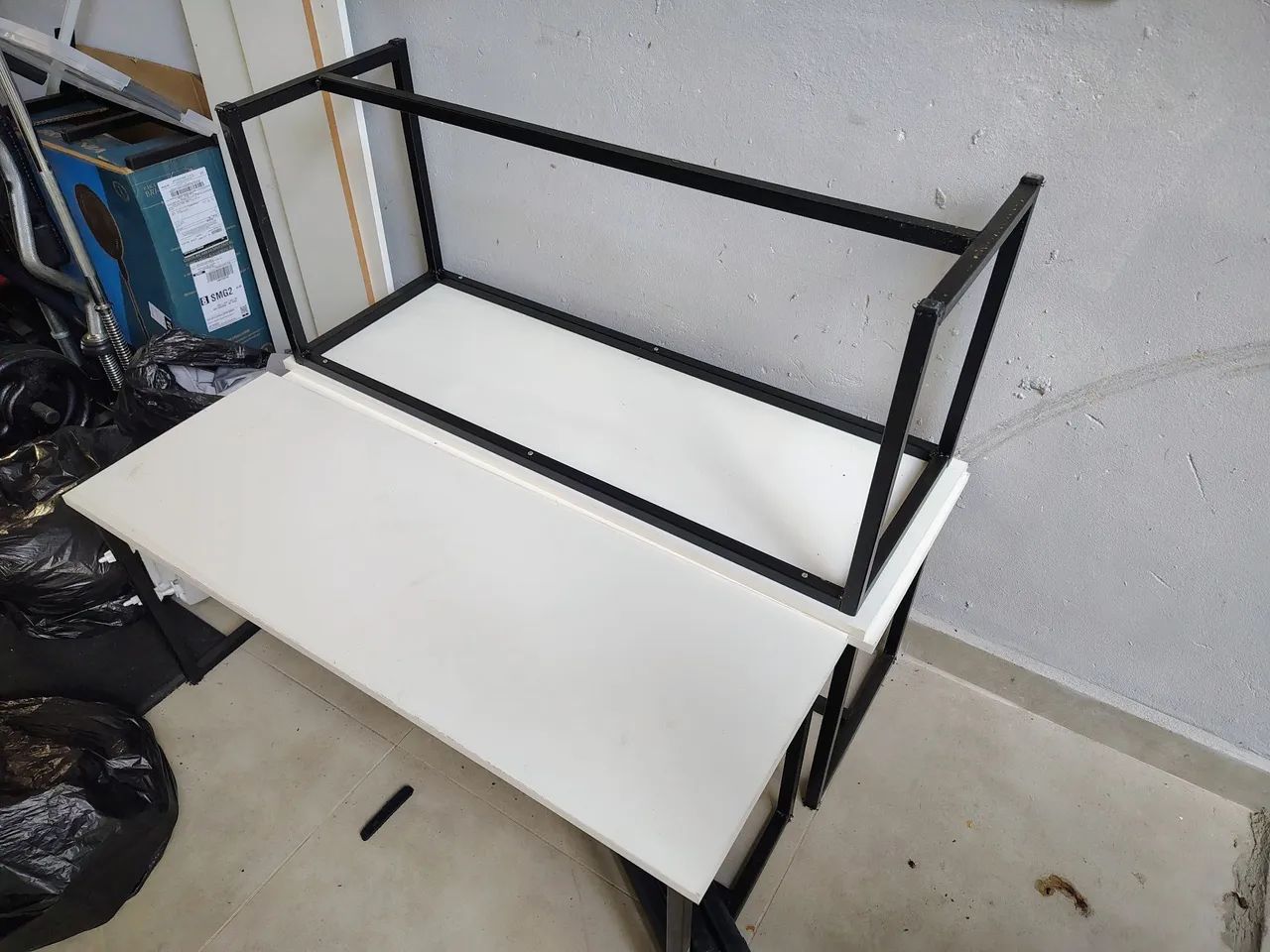Banco de Metalon e MDF 15mm 