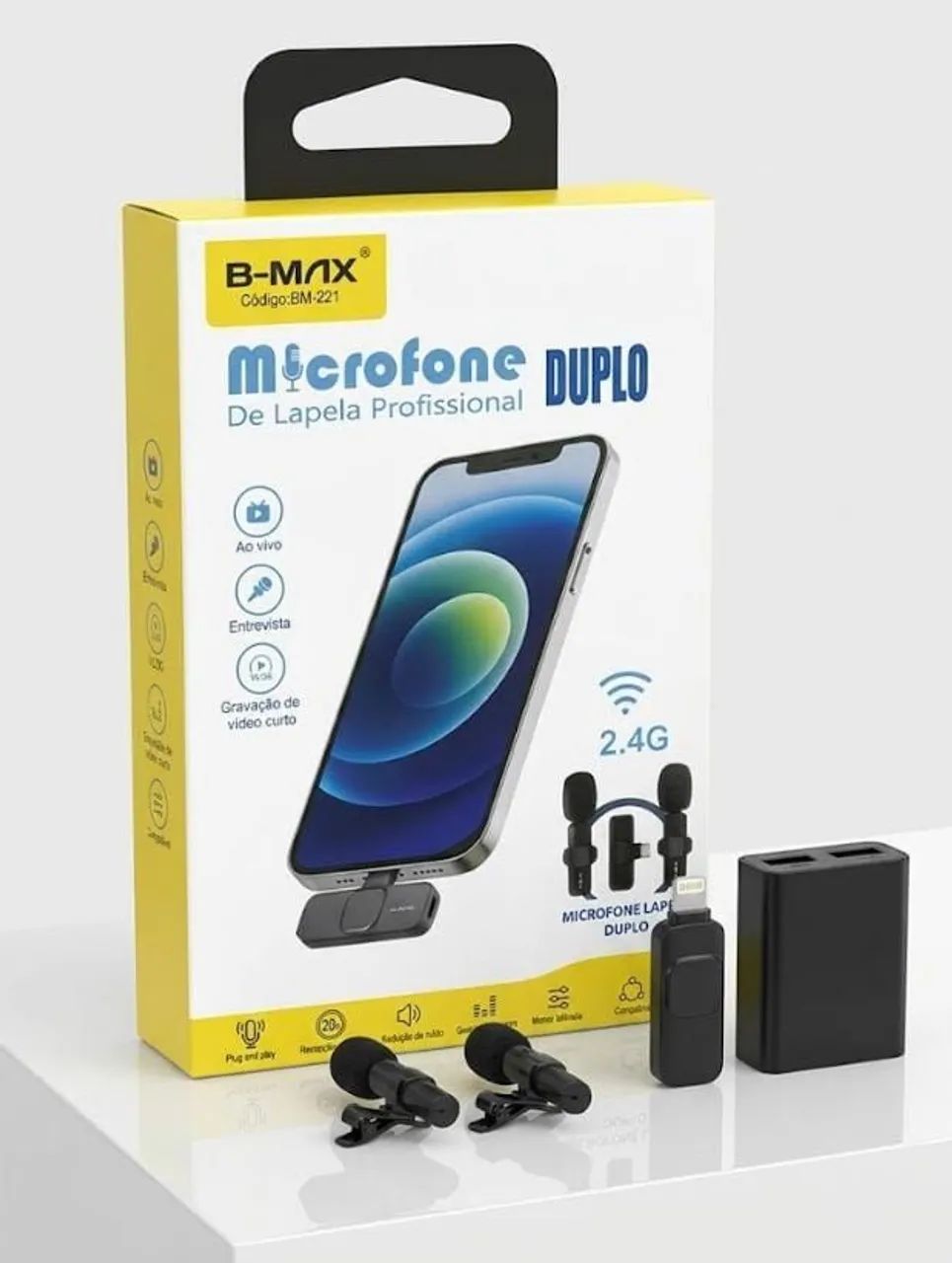 Fone de lapela IOS - Foto 3