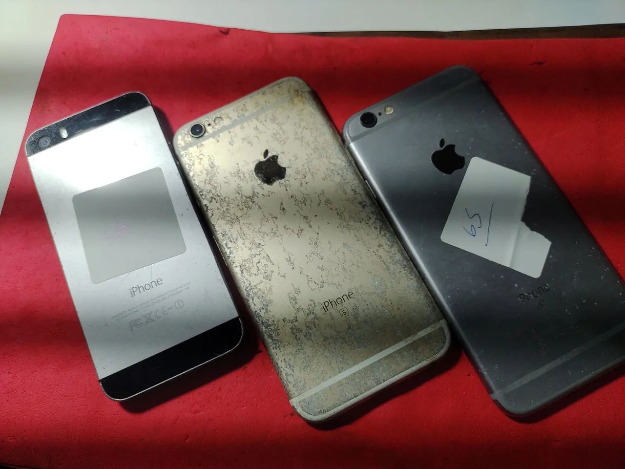Lote celulares iPhone sucata