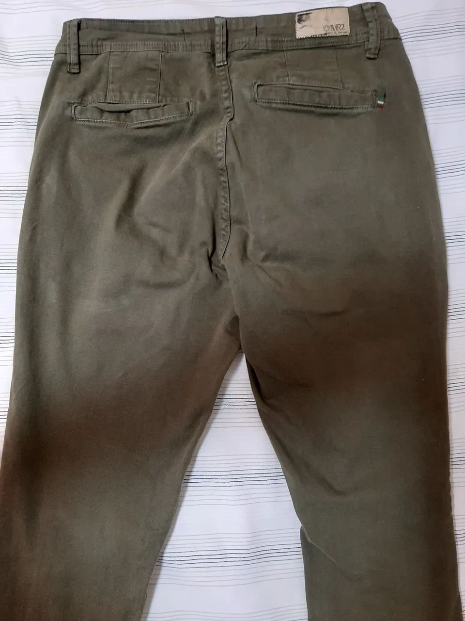Calça verde de brim MR2 - Foto 5