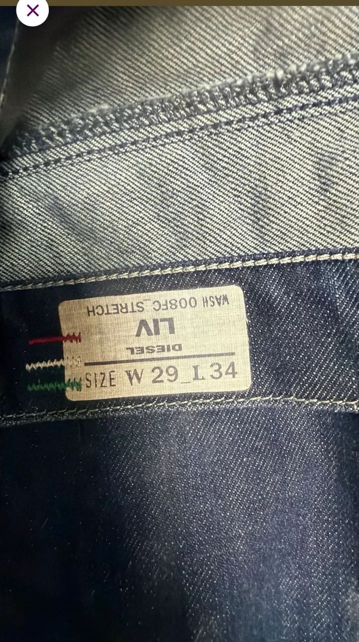 Calça jeans Diesel tamanho 36 - Foto 4
