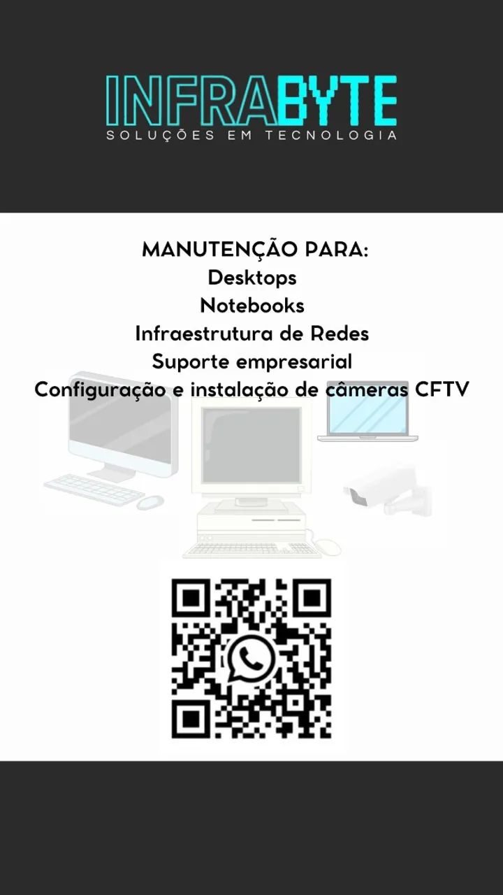 Manutenção e Suporte de TI | Computadores, Redes e CFTV