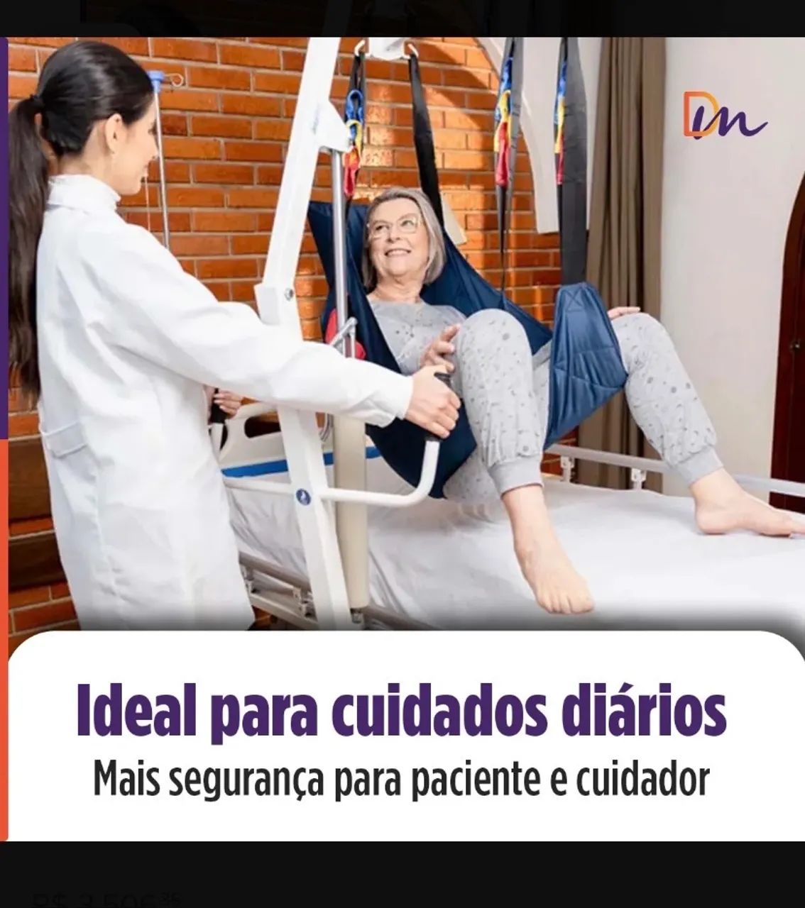Guincho de transferência para pacientes acamados  - Foto 2