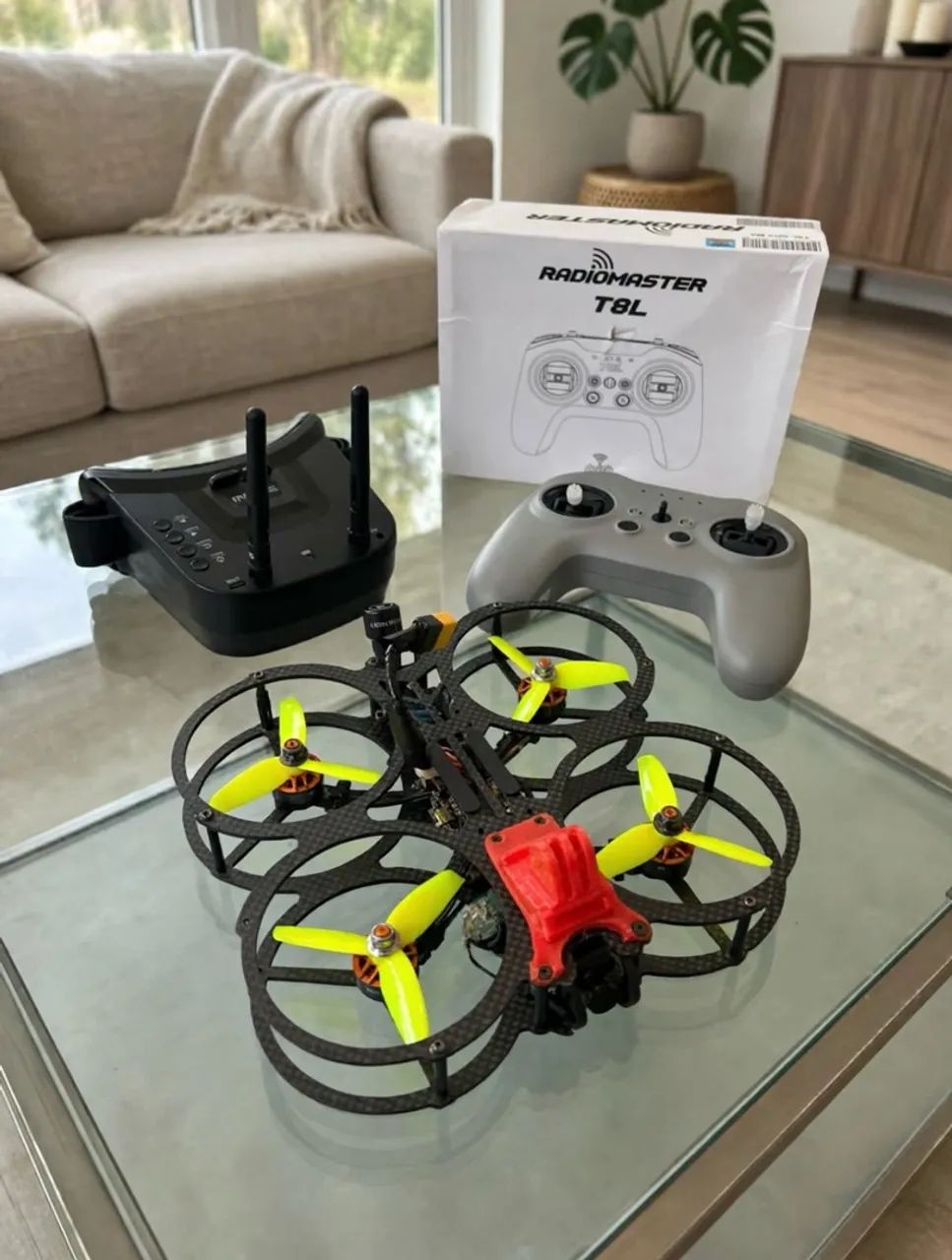 Drone FPV 3 polegadas analógico