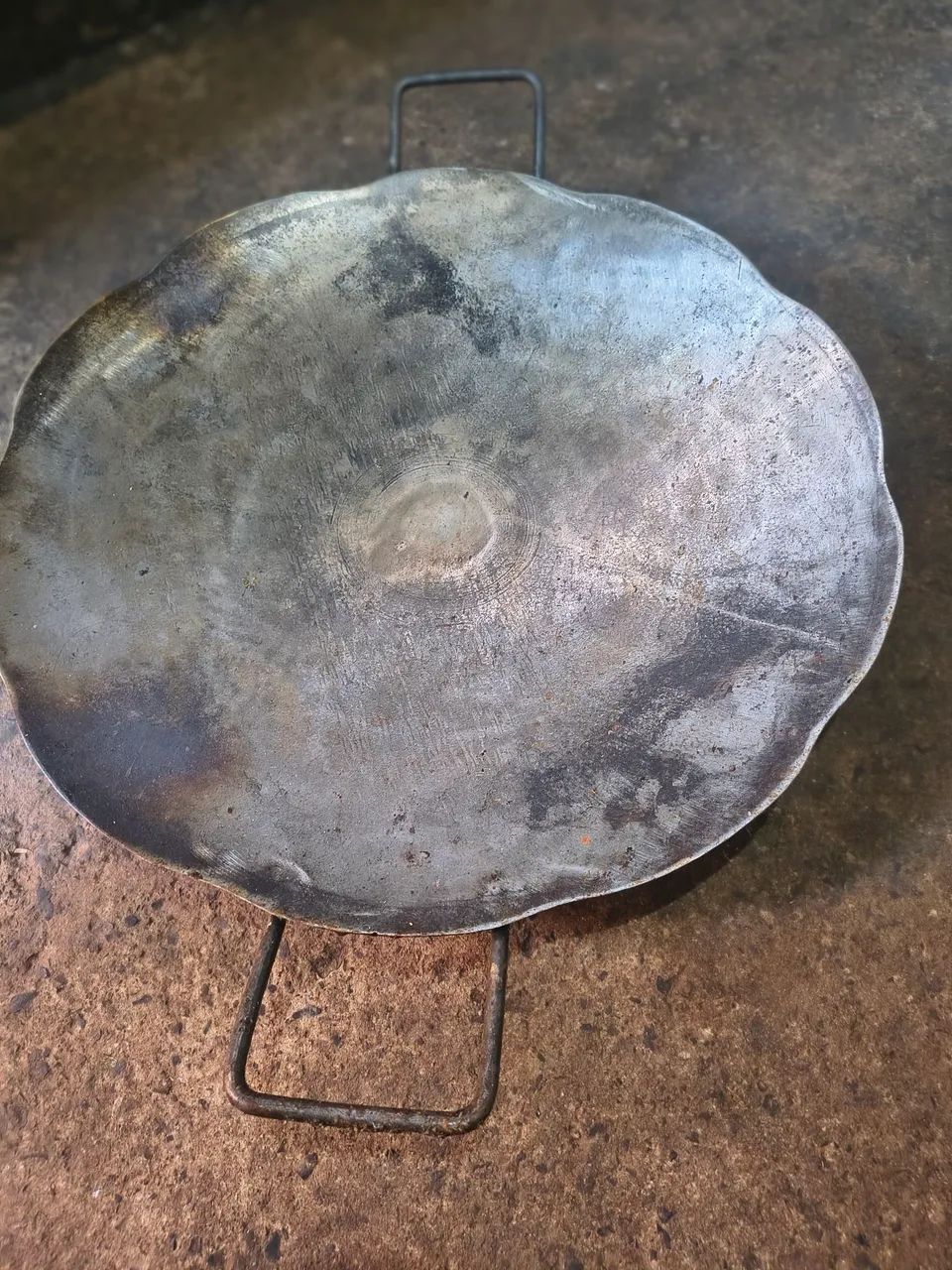 Disco de arado para churrasco 45 cm - Aço grosso e bem resistente 