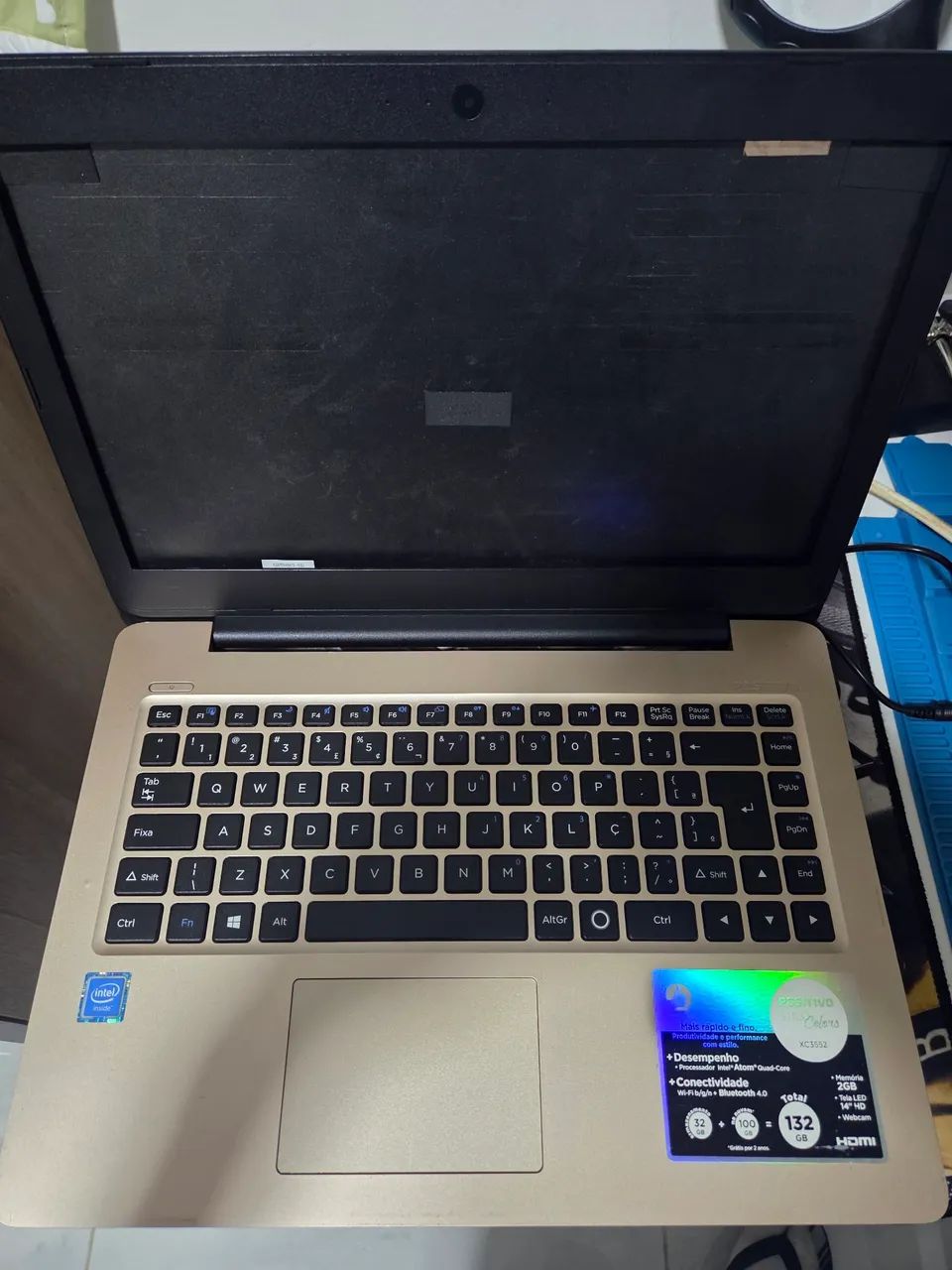 Carcaça completa de notebook positivo XC3552