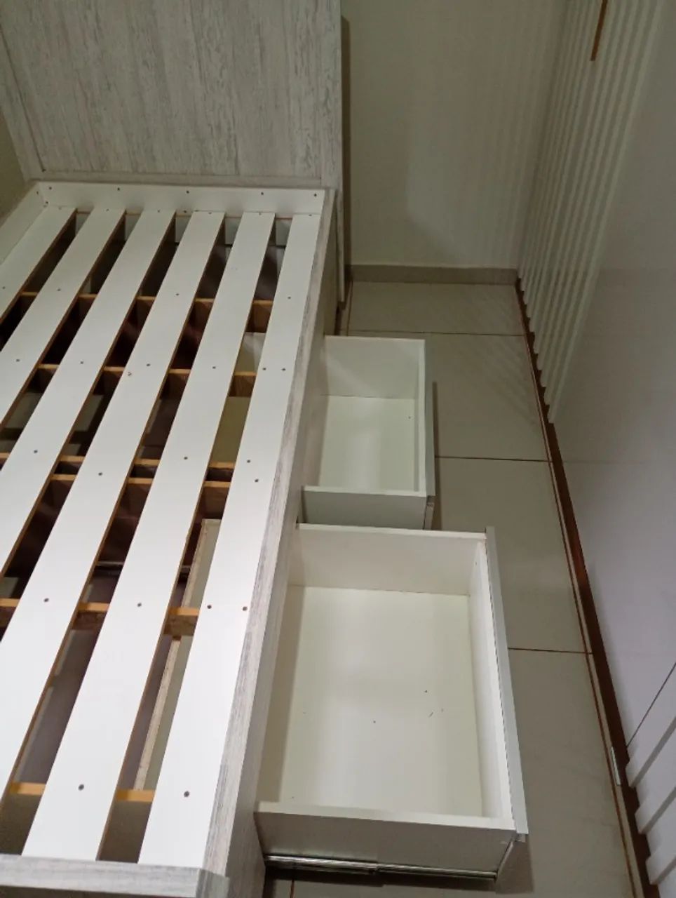 Cama solteiro MDF - Foto 2