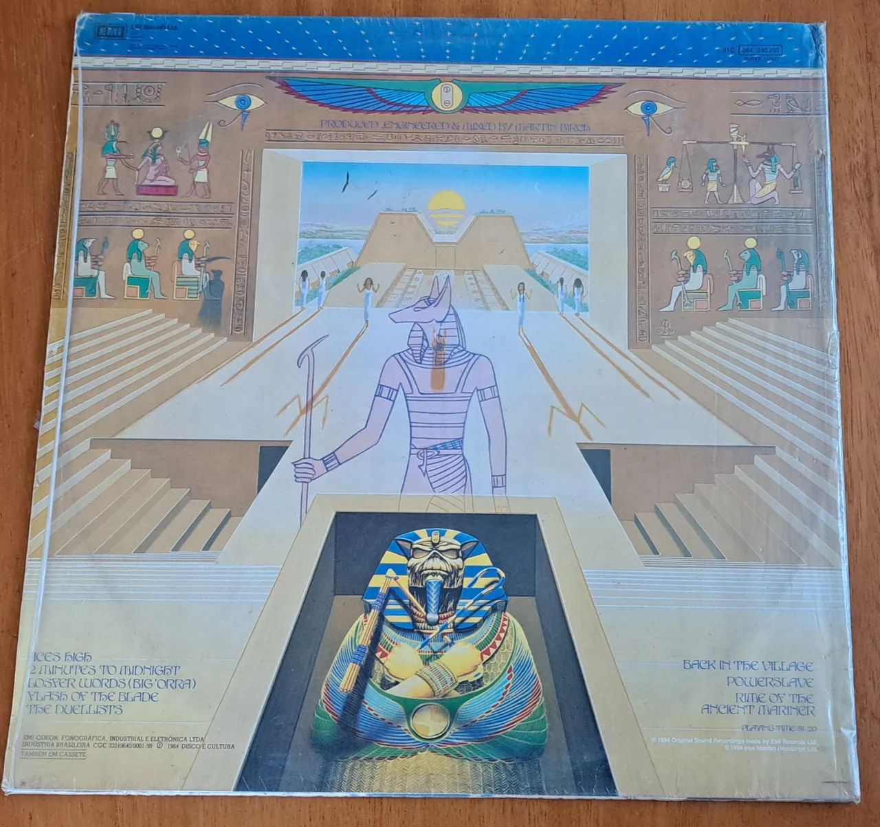 LP VINIL IRON MAIDEN - POWERSLAVE - Foto 2