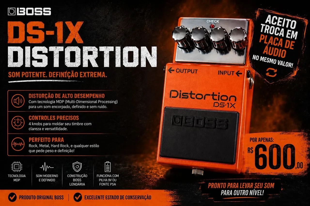 Boss DS-1X 