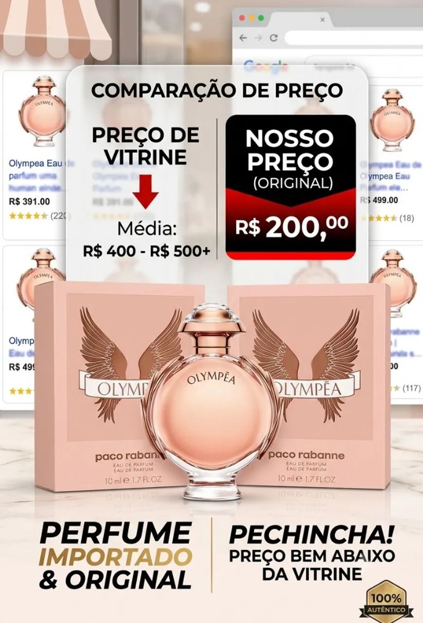 Perfume Original no precinho OLYMP?A - PACO RABANNE