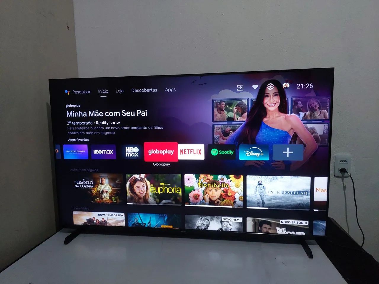 Smart Tv Philips Android 50 Polegadas 4K  - Foto 2