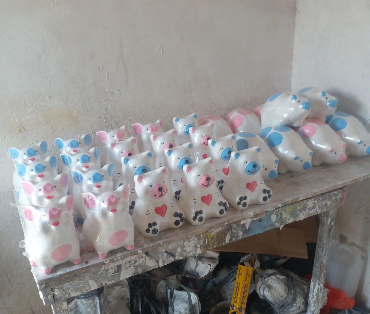 Vendo cofre de gesso 
