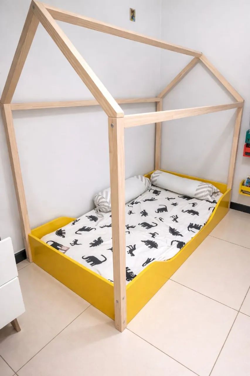 Cama Infantil Estilo Casinha