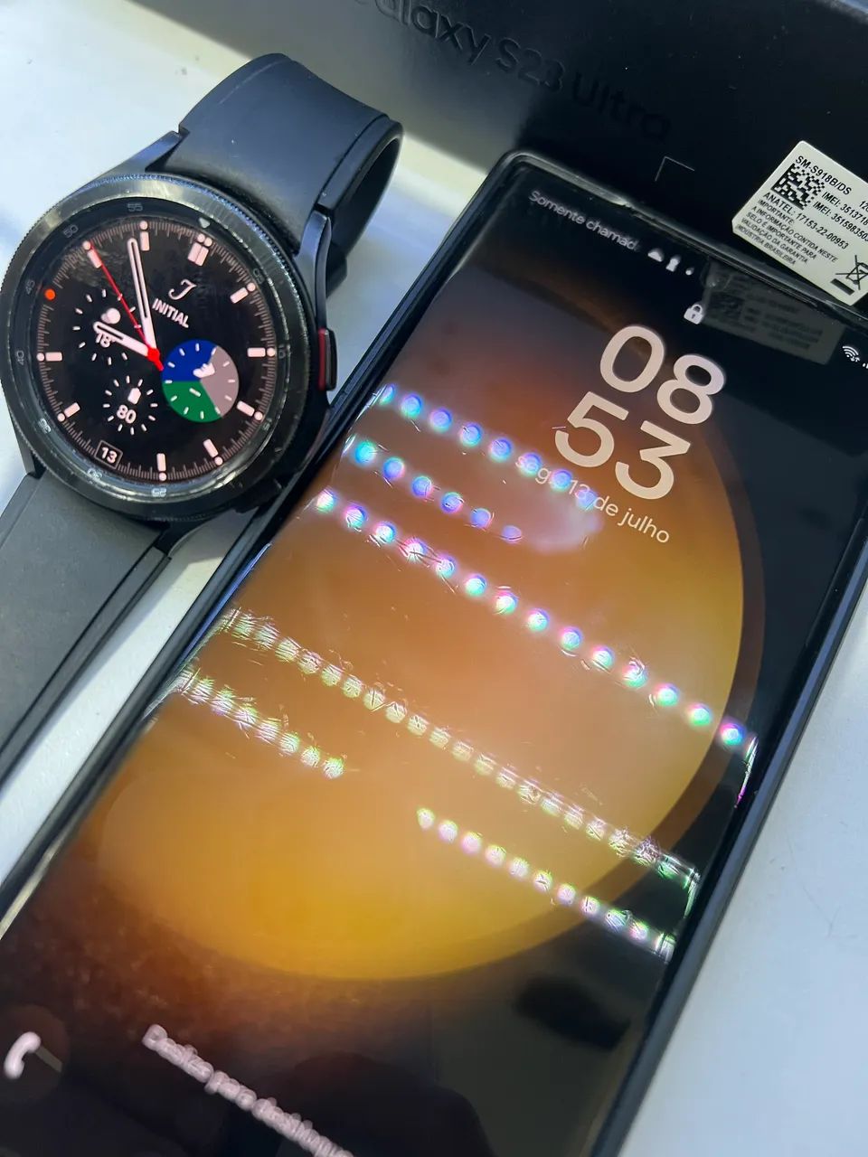 S23 ULTRA + Watch 4 classic 