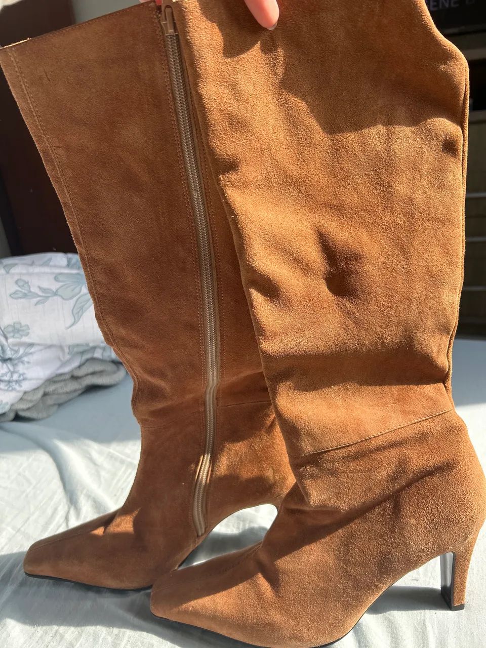 Bota cano longo zara nova - Foto 4