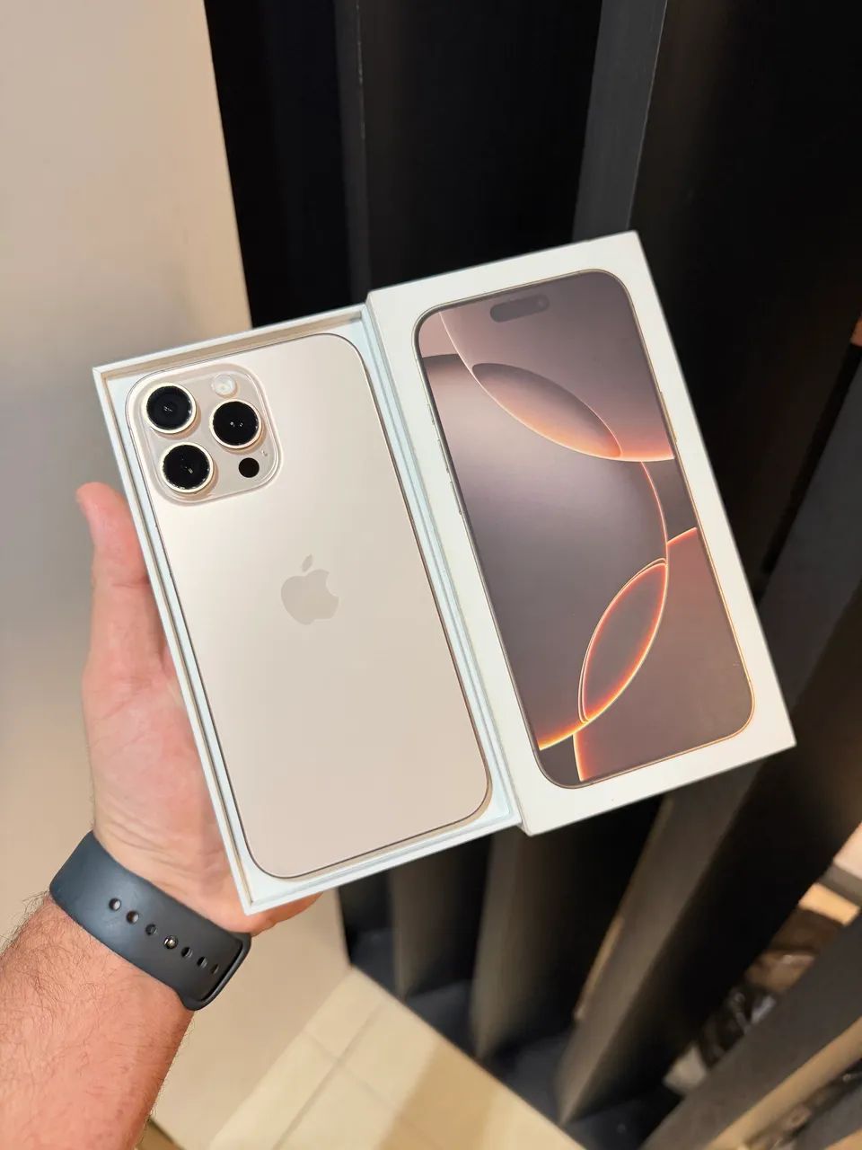IPHONE 16 PRO MAX 256GB Desert com caixa  - Foto 3