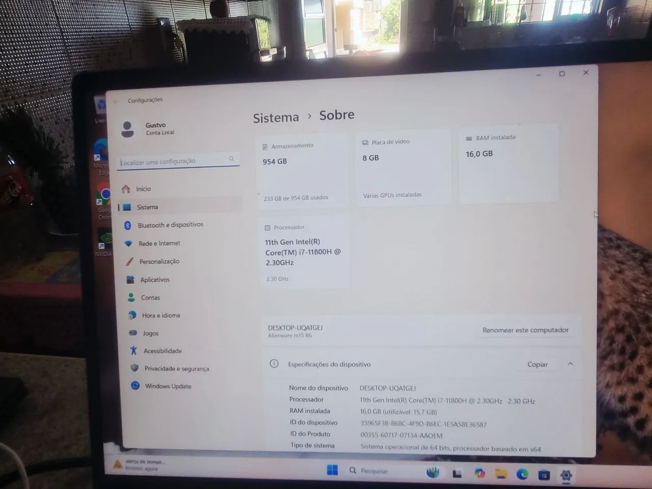 Dell Alienware R15 G6 - Foto 4