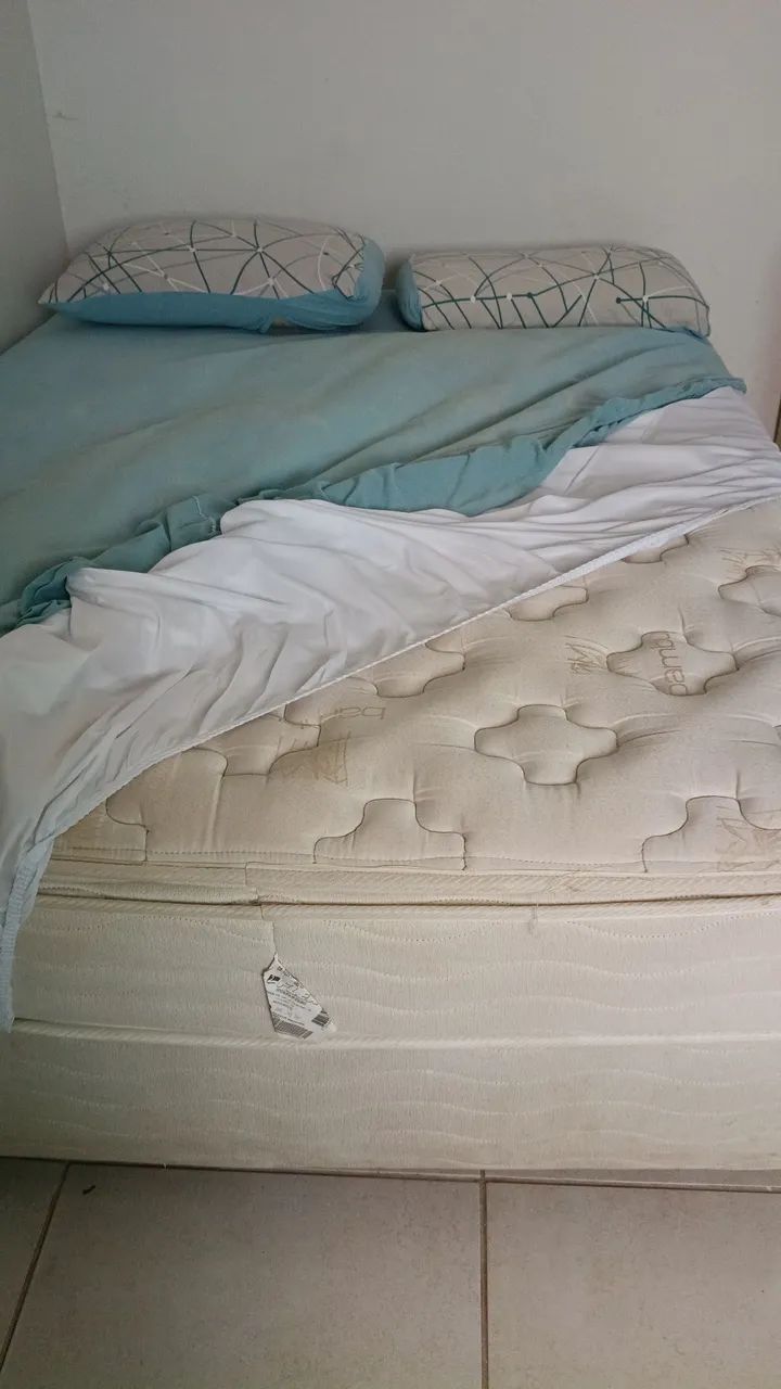 Vendo cama box casal - Foto 3