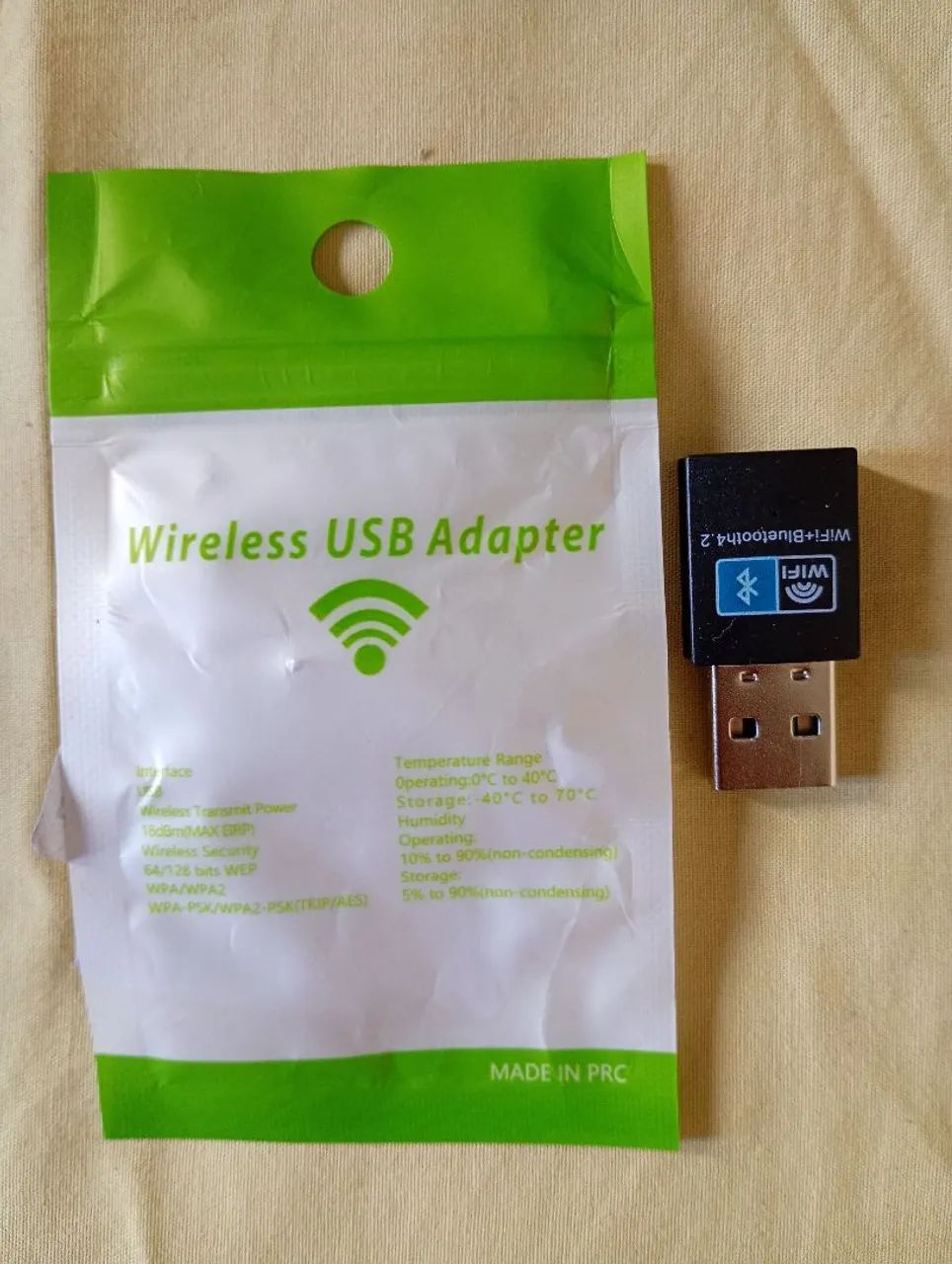 Adaptador USB WiFi 150Mbps 2.4Ghz + Bluetooth 4.2