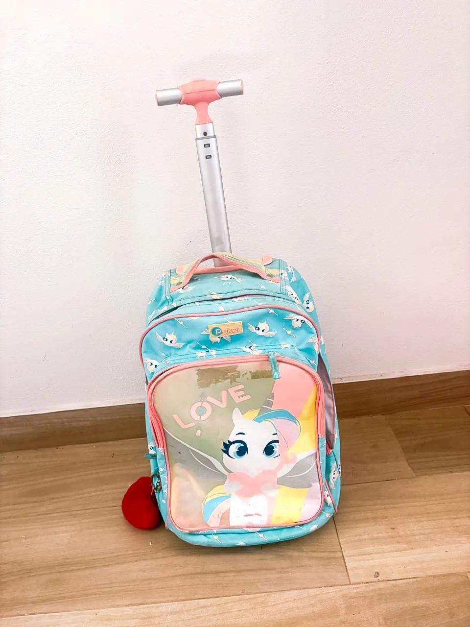 Mochila Pucket de rodinhas 