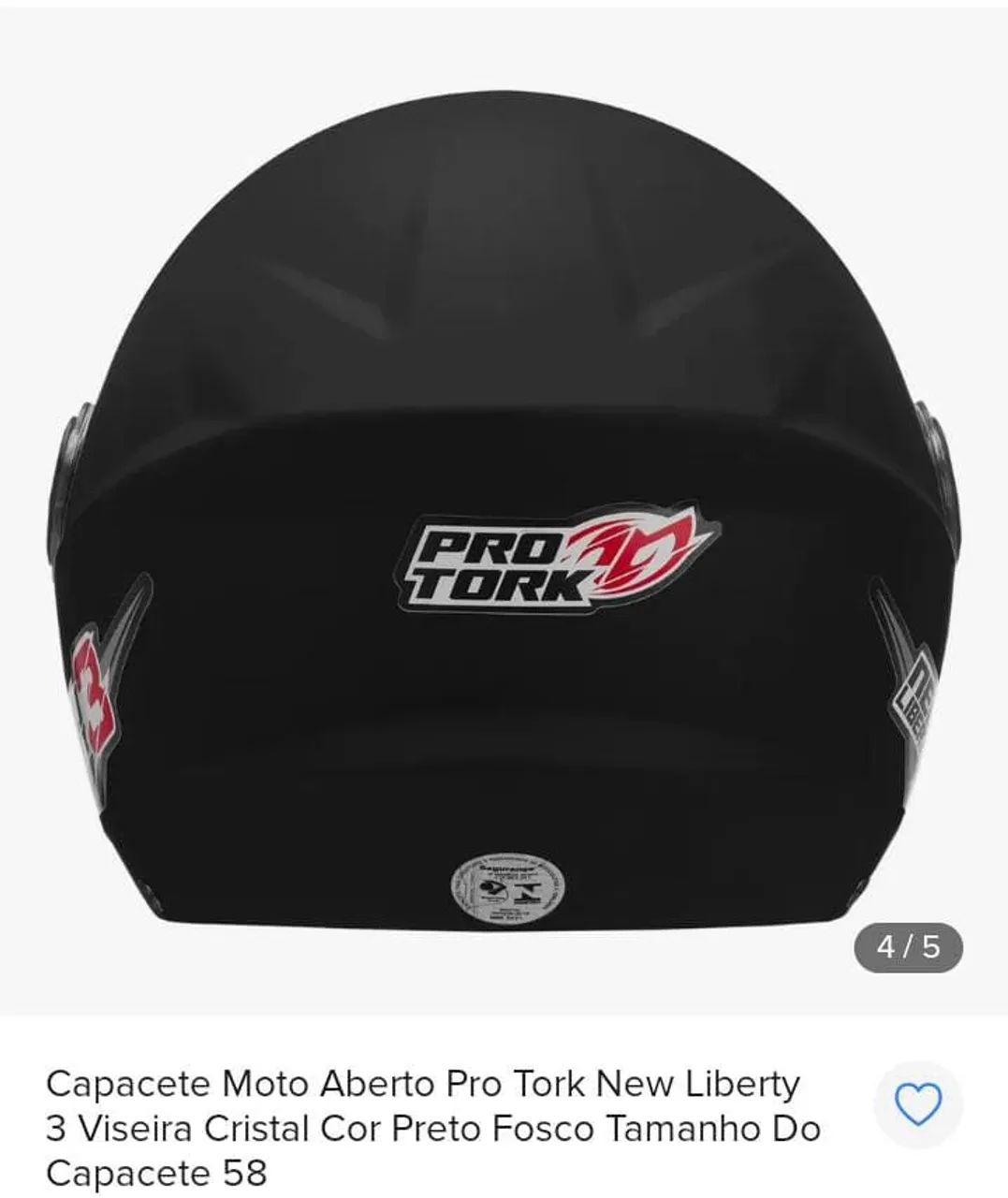 Capacete pro Tork new liberty 