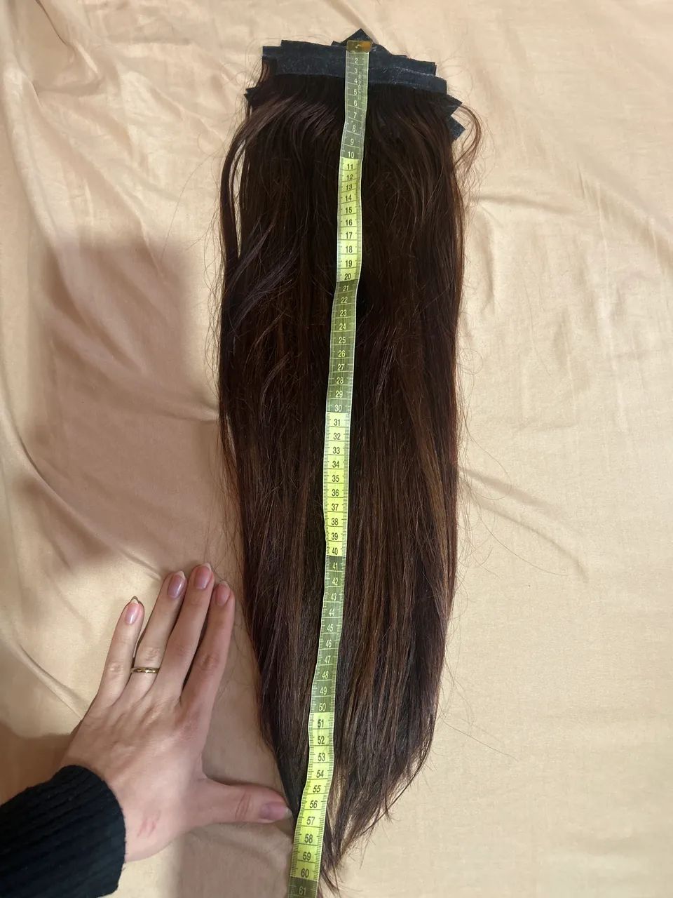 Cabelo humano/ mega hair brilhoso e macio - Foto 4