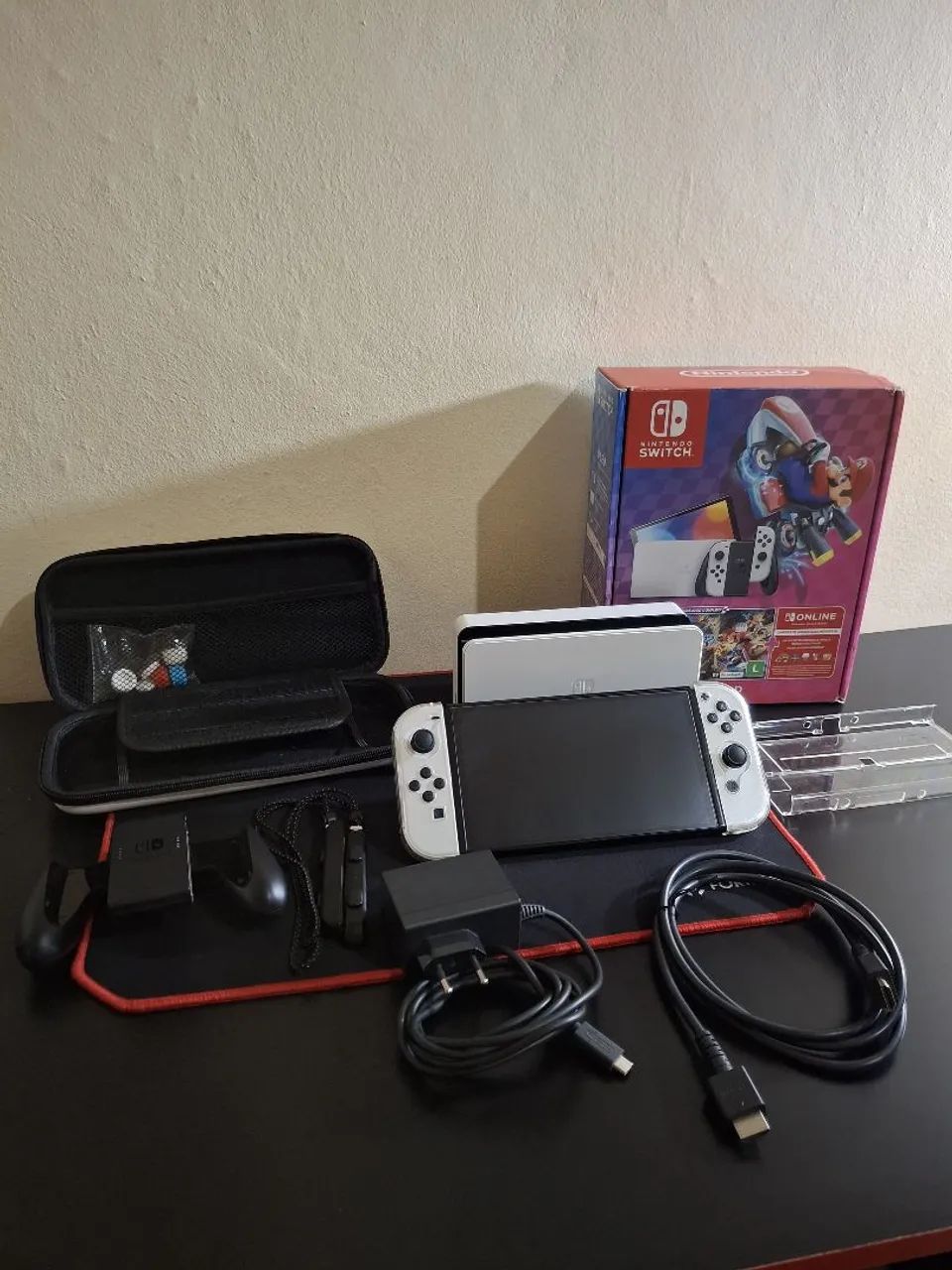 Nintendo Switch OLED Branco 64GB - Foto 2