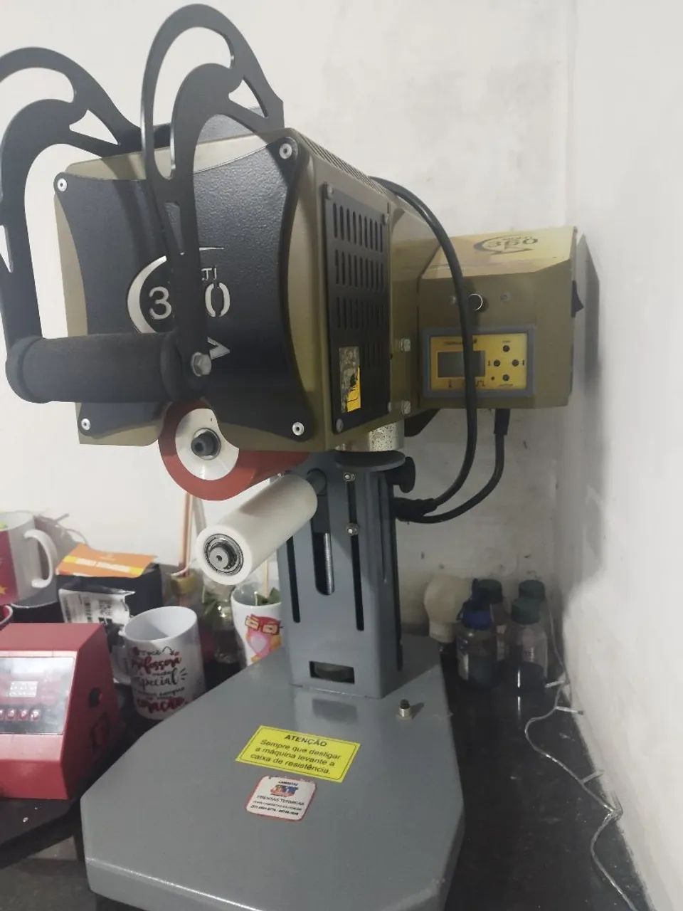 máquina transfer giro 360