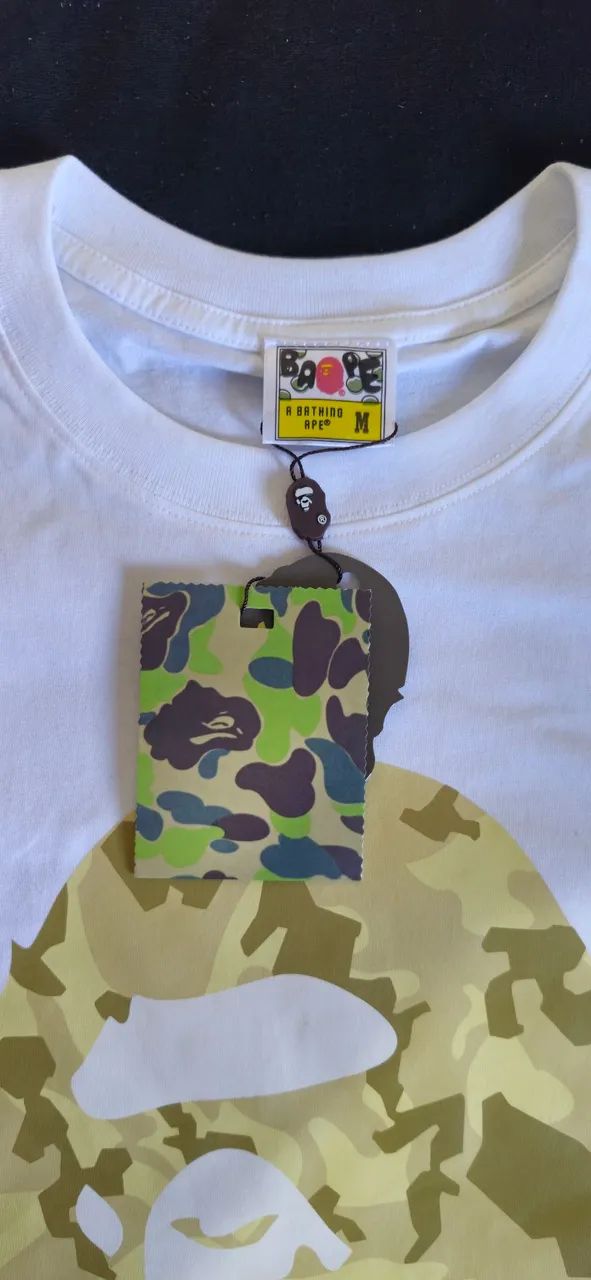 Camiseta Bape Yellow Cammo - Foto 4