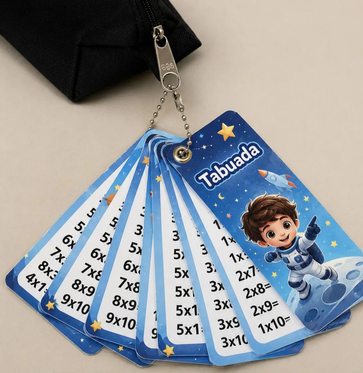 Chaveiro Tabuada Escolar Personalizado - Foto 2