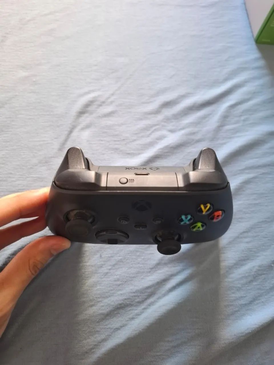 Controle de xbox preto original e novissímo - Foto 6