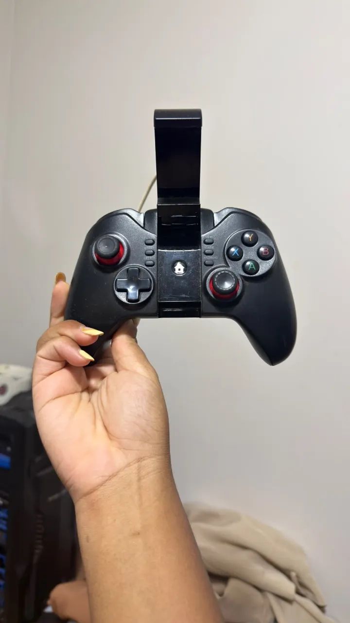 Controle Bluetooth para Celular Android e PC com Suporte - Foto 2