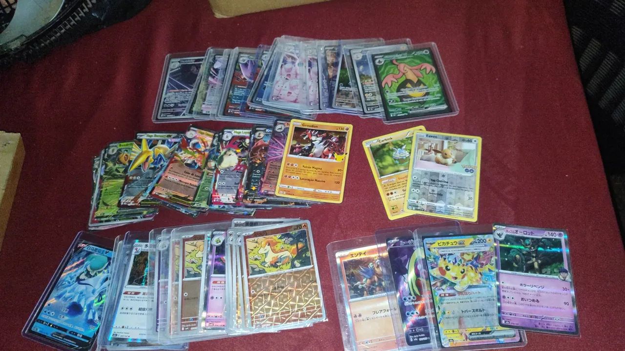 Cartas pokémon rara e Full ART e ex - Foto 3