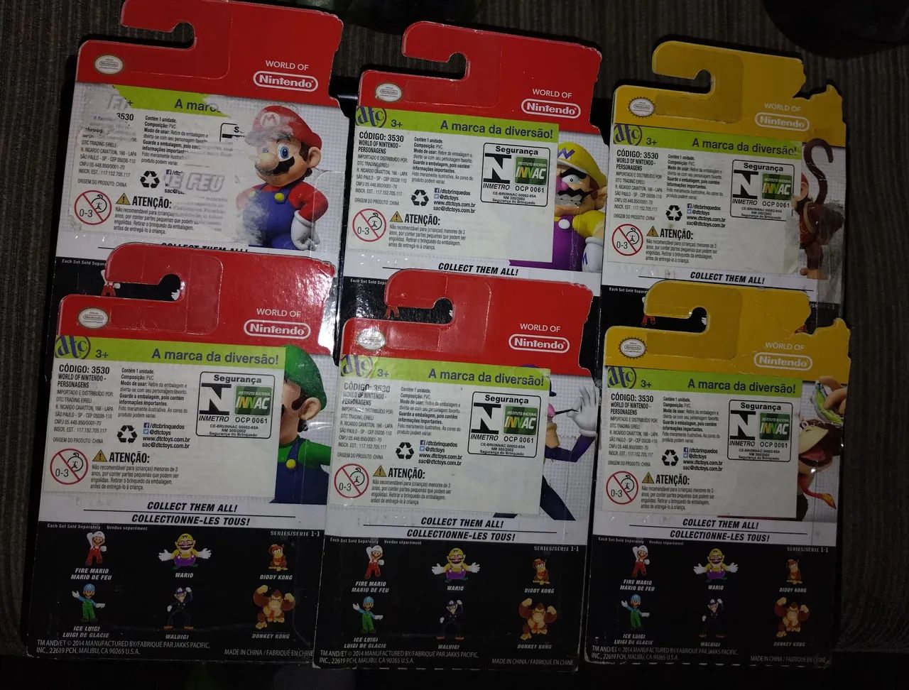 Coleção completa bonecos World of Nintendo 2014 - Foto 2