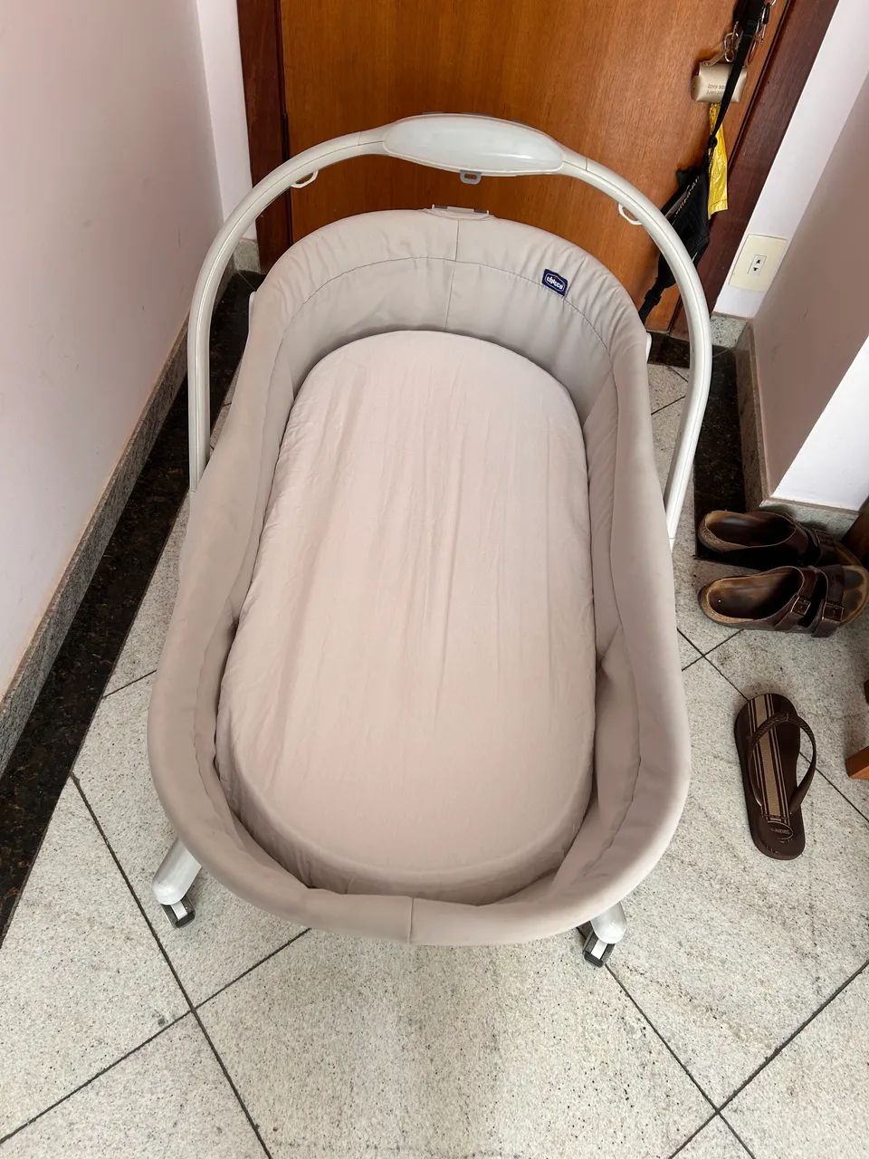 Berço chicco com colchão Ortobom - Foto 2