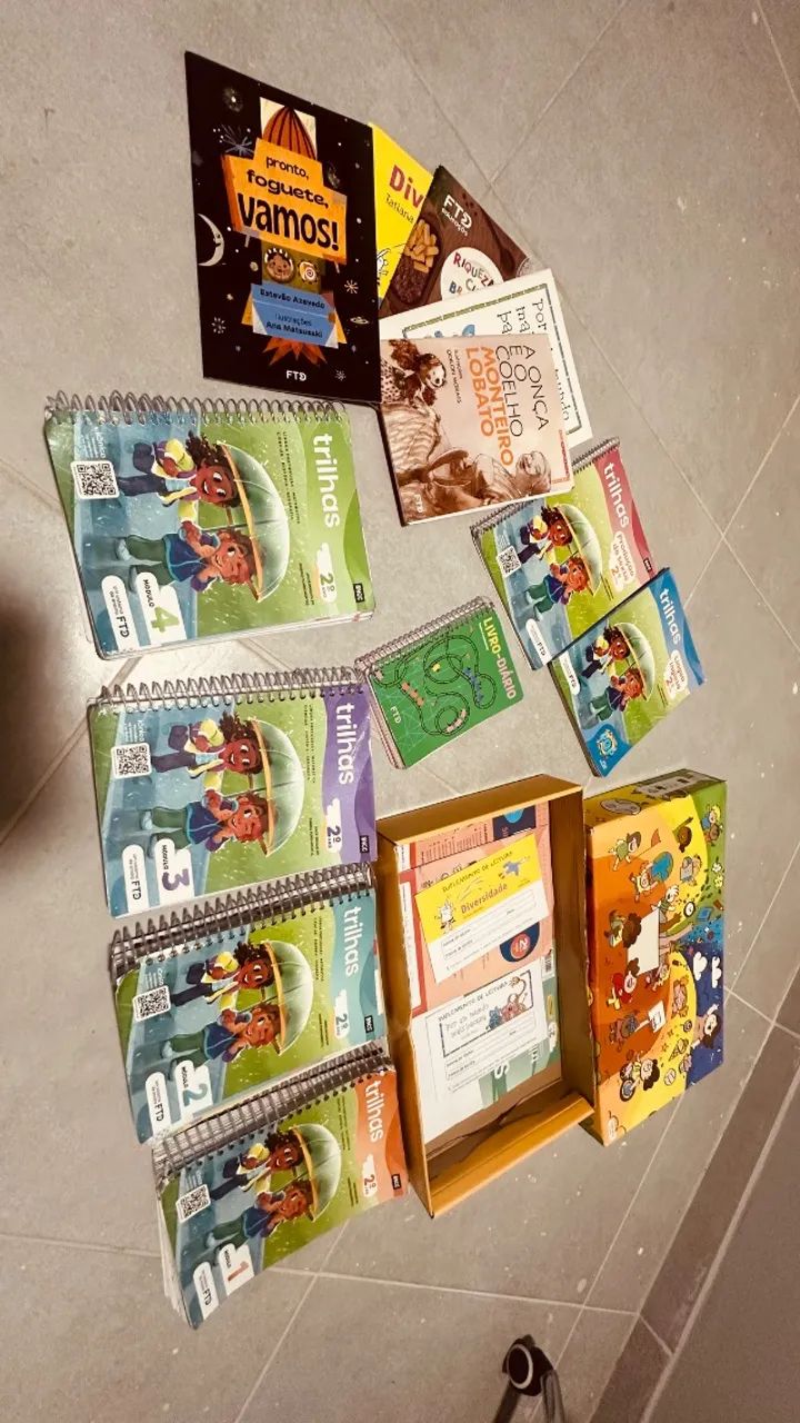 Livro trilhas FTD 2 ano - iniciais 65562885017859121