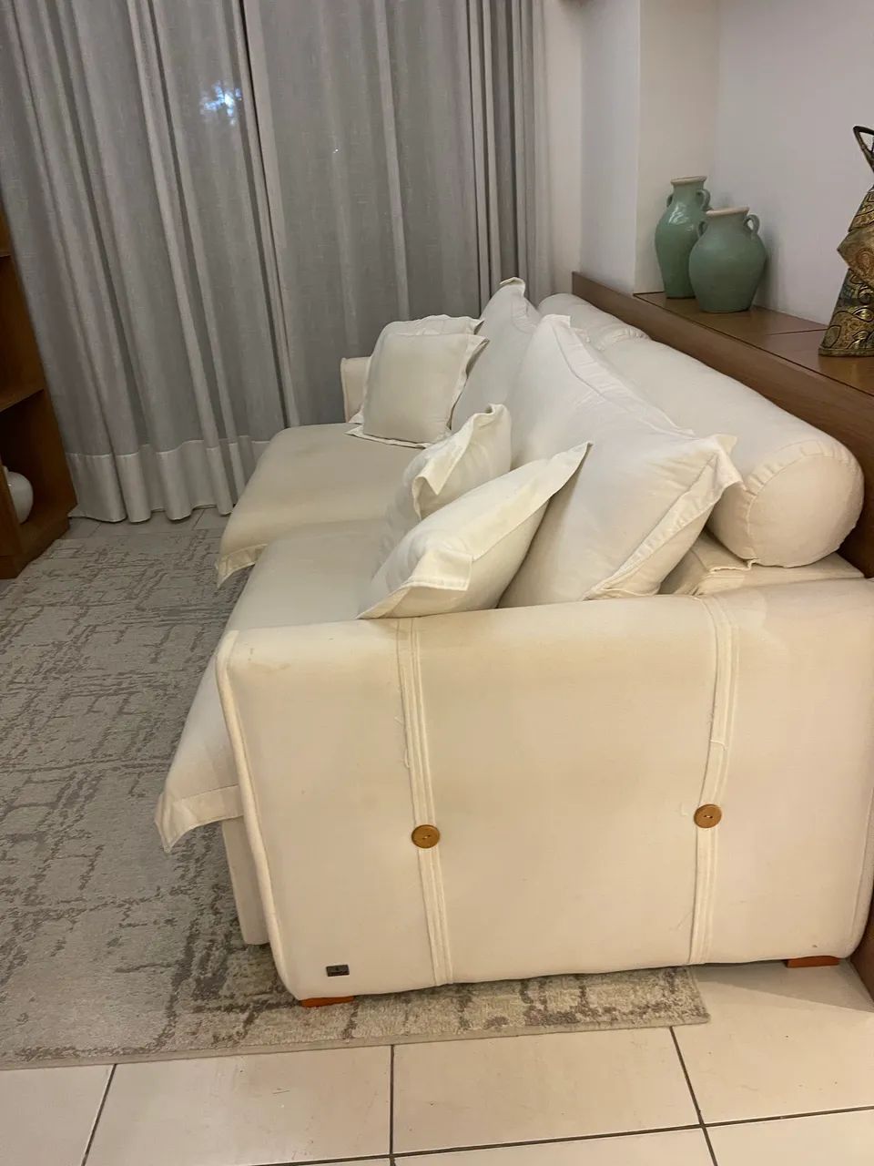 Sofá Retrátil 2,50 m - Excelente Estado - Foto 4