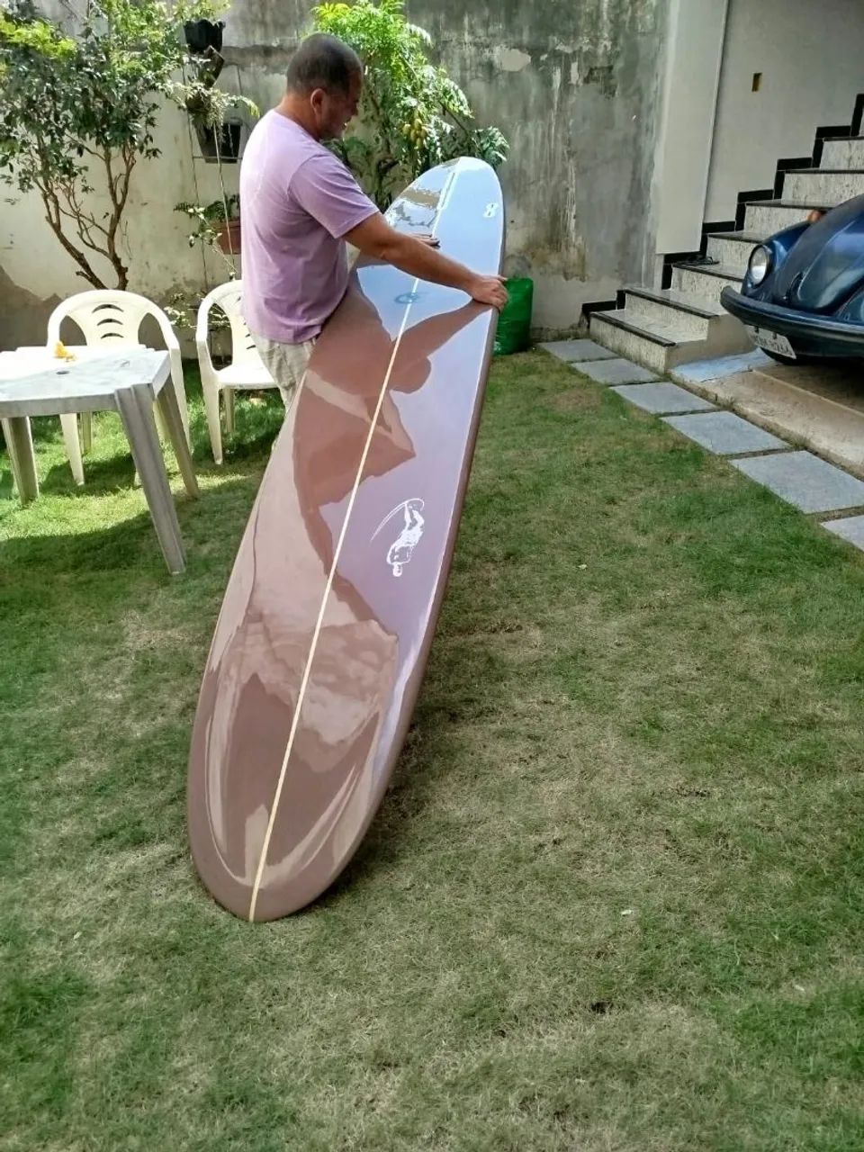 Long Classic Longboard 9'4 PU - Foto 5