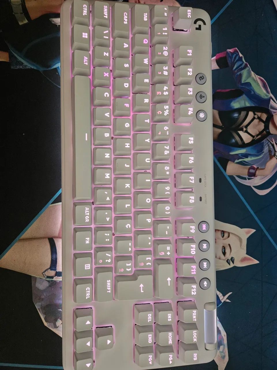Teclado Mecânico Logitech G715 Switch Red