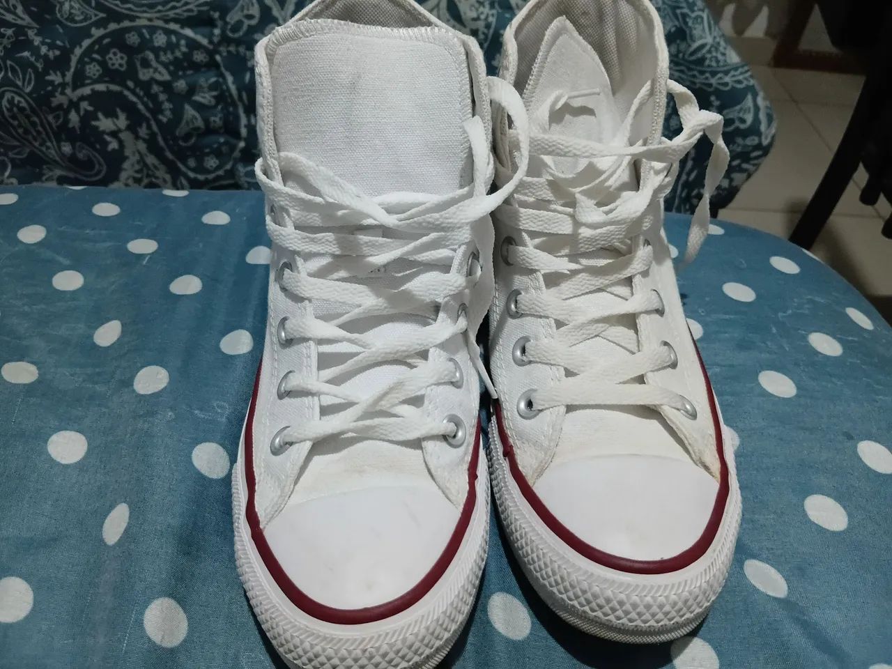 Tênis All Star Converse Branco Cano Alto Original
