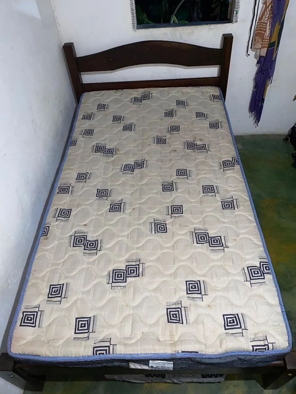 Cama de viúva com colchao - Foto 5