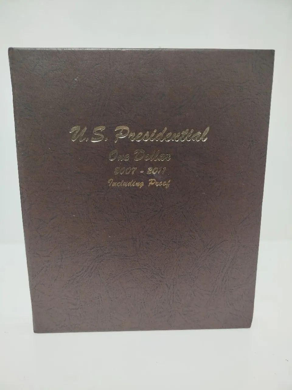 Álbum de moedas com dólar presidencial dos EUA 2007 - 2011 #8184