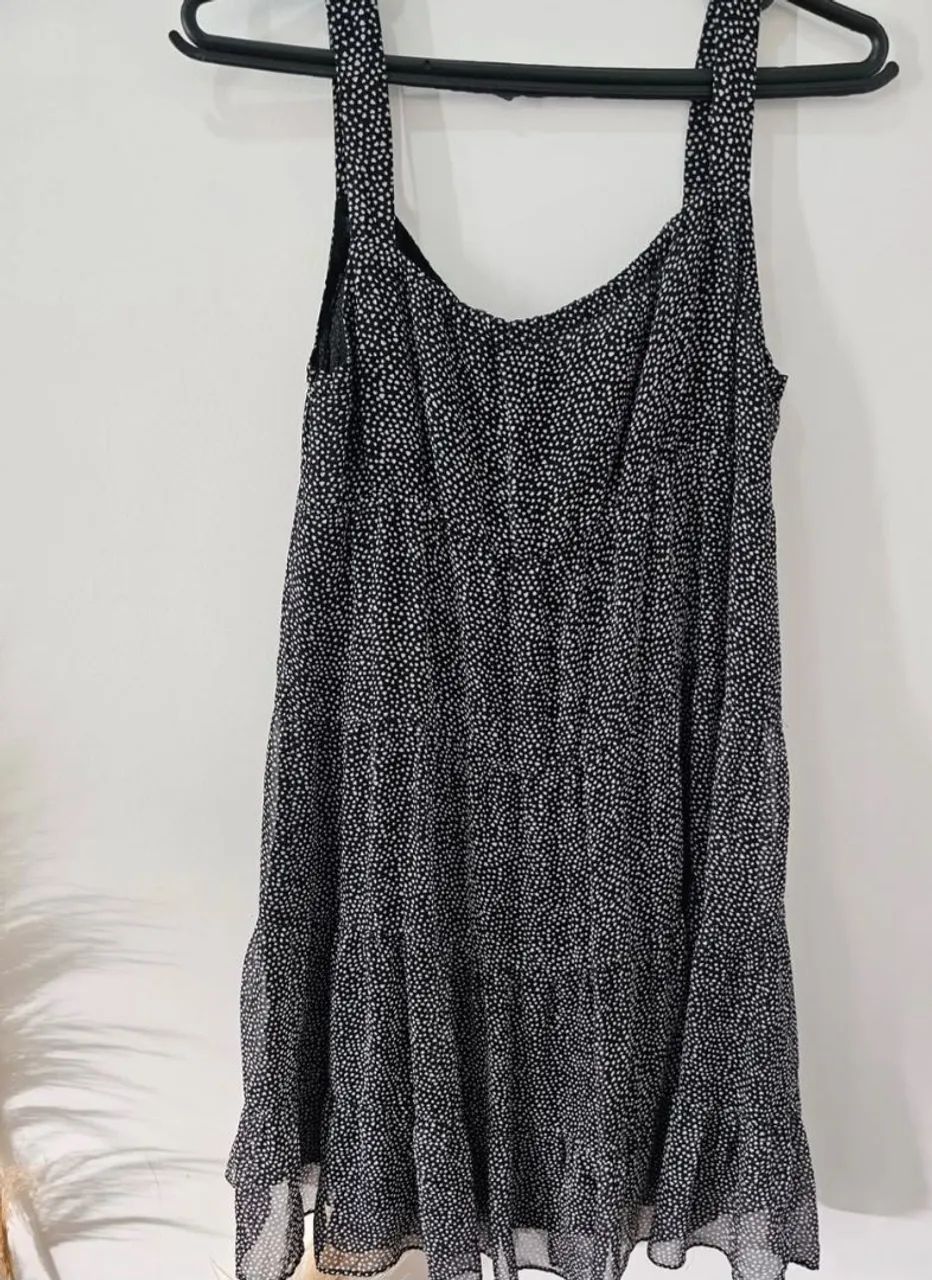 Vestido Preto e Branco | Sweet | Tamanho P - Foto 2
