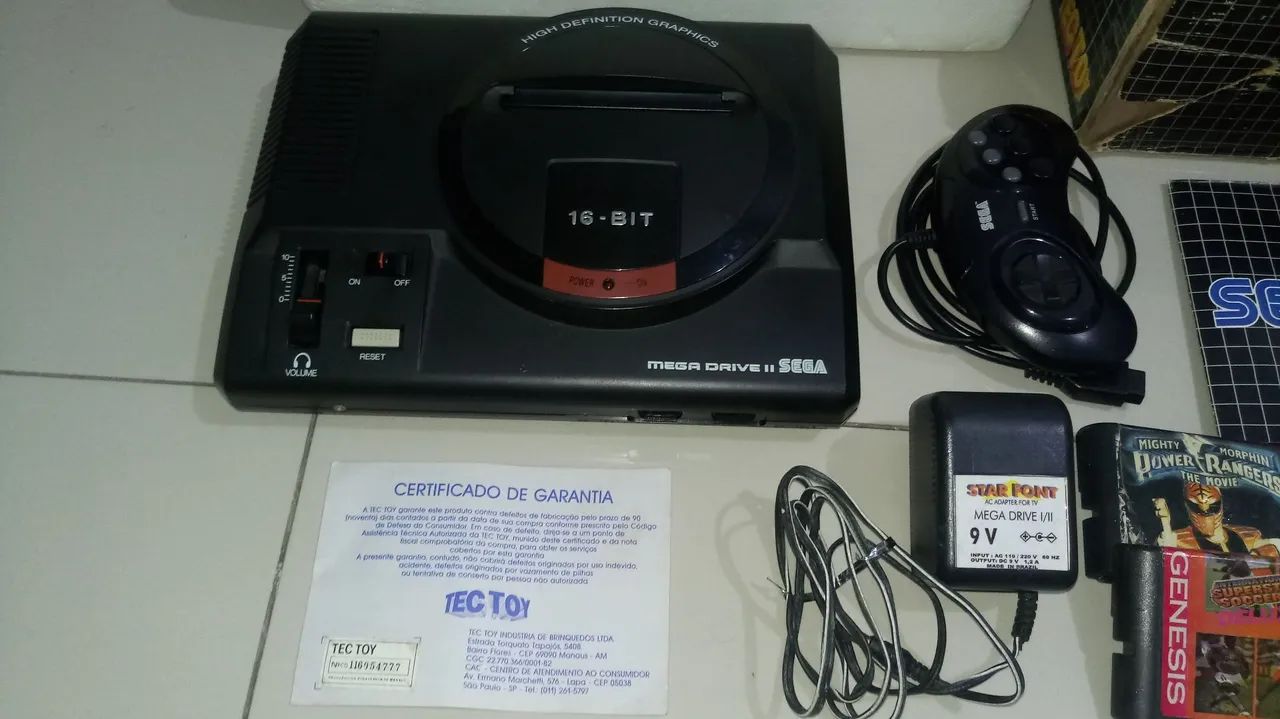Mega Drive 2 TEC TOY na Caixa  - Foto 3