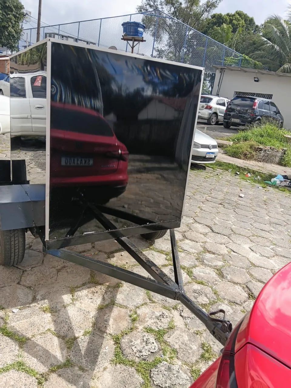 VENDO CARRETINHA/CARROCINHA BAÚ NOVA - Foto 2