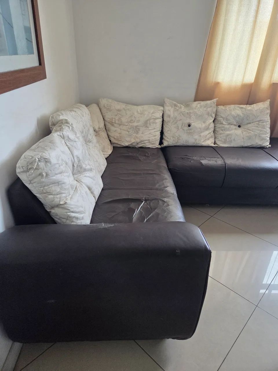 SOFÁ 6 LUGARES EM L - Foto 2