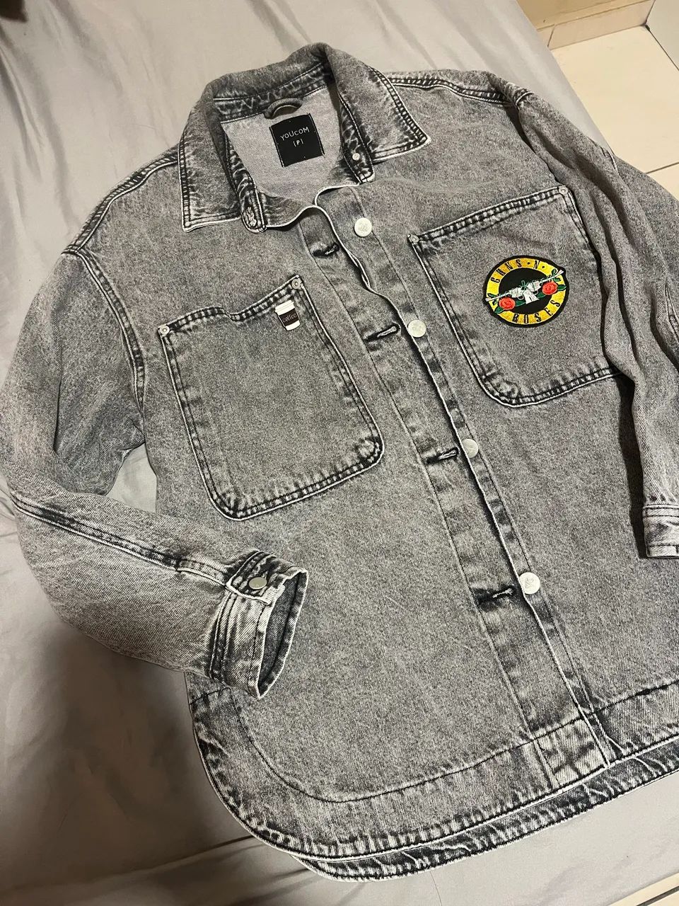 Jaqueta jeans oversize - Foto 3