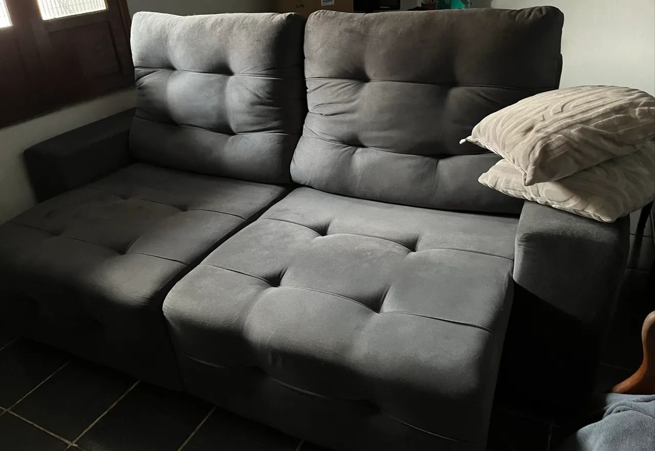VENDE-SE SOFÁ CAMA RETRÁTIL - Foto 5