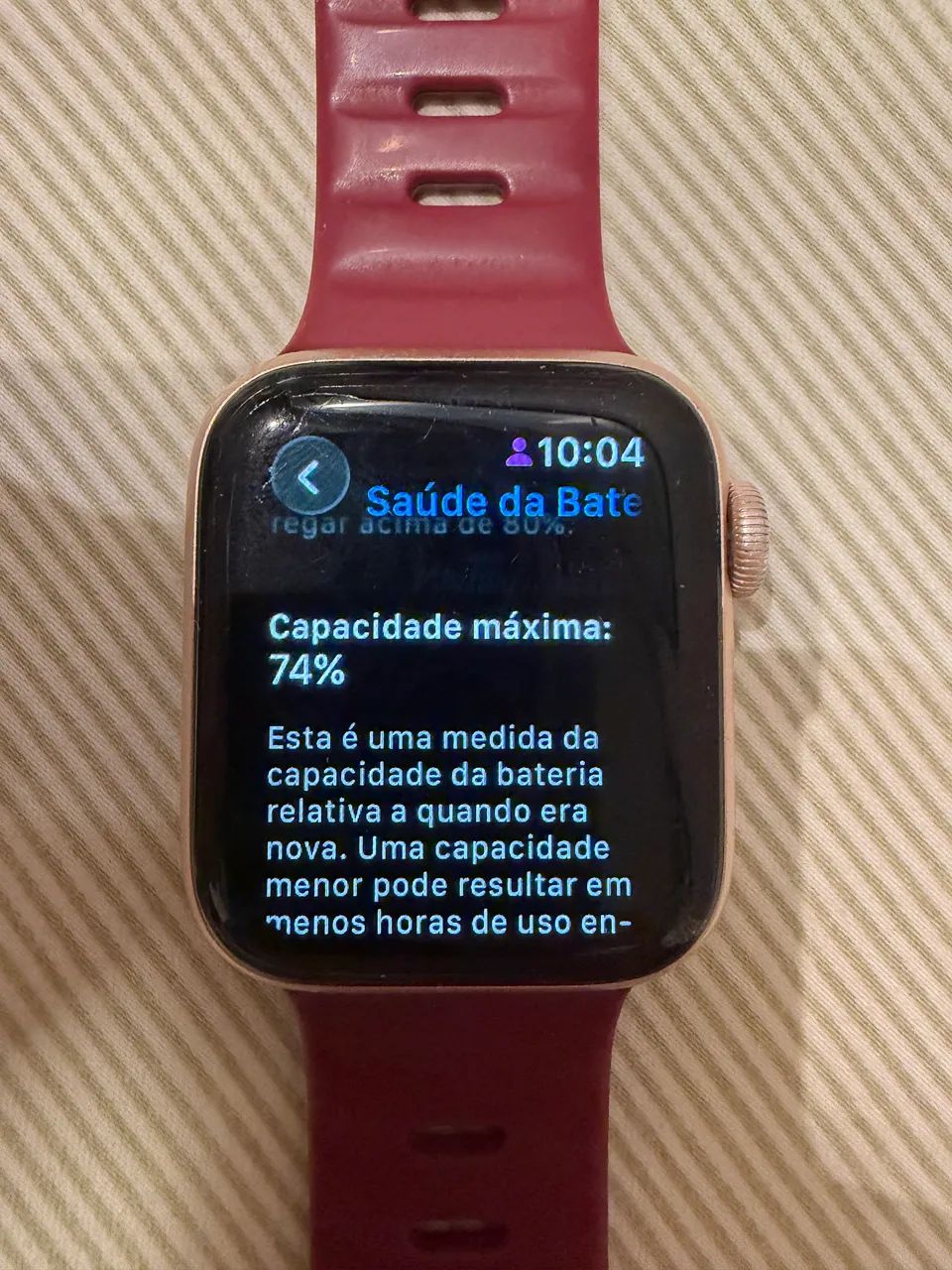 Apple Watch Series 6 Gold - Foto 4